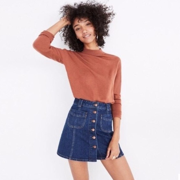 Madewell Dresses & Skirts - NWT MADEWELL PATCH POCKET MINI SKIRT